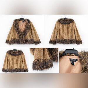 Luxury Faux Fur Jacket – Elegant & Warm